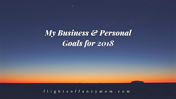 My Goals for 2018