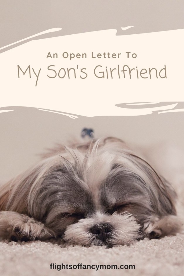 an open letter to my son's girlfriend
