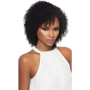 wet and wavy hair with black hairspray