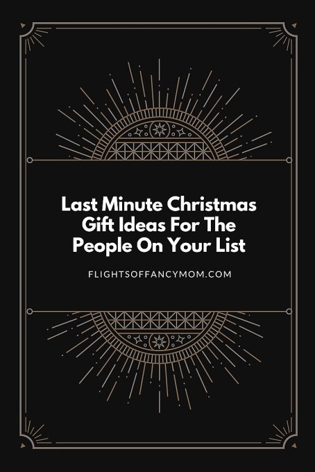 last minute christmas gift ideas